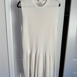 COS Women's Ivory Sleeveless Midi Dress